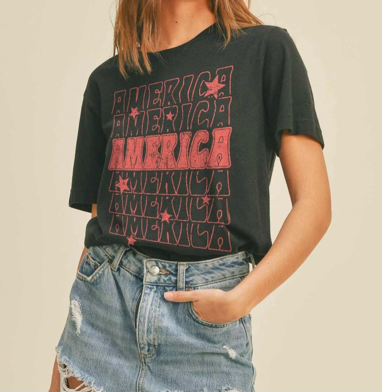 Only in America Tee